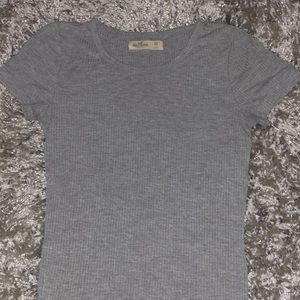 Hollister ribbed t shirt